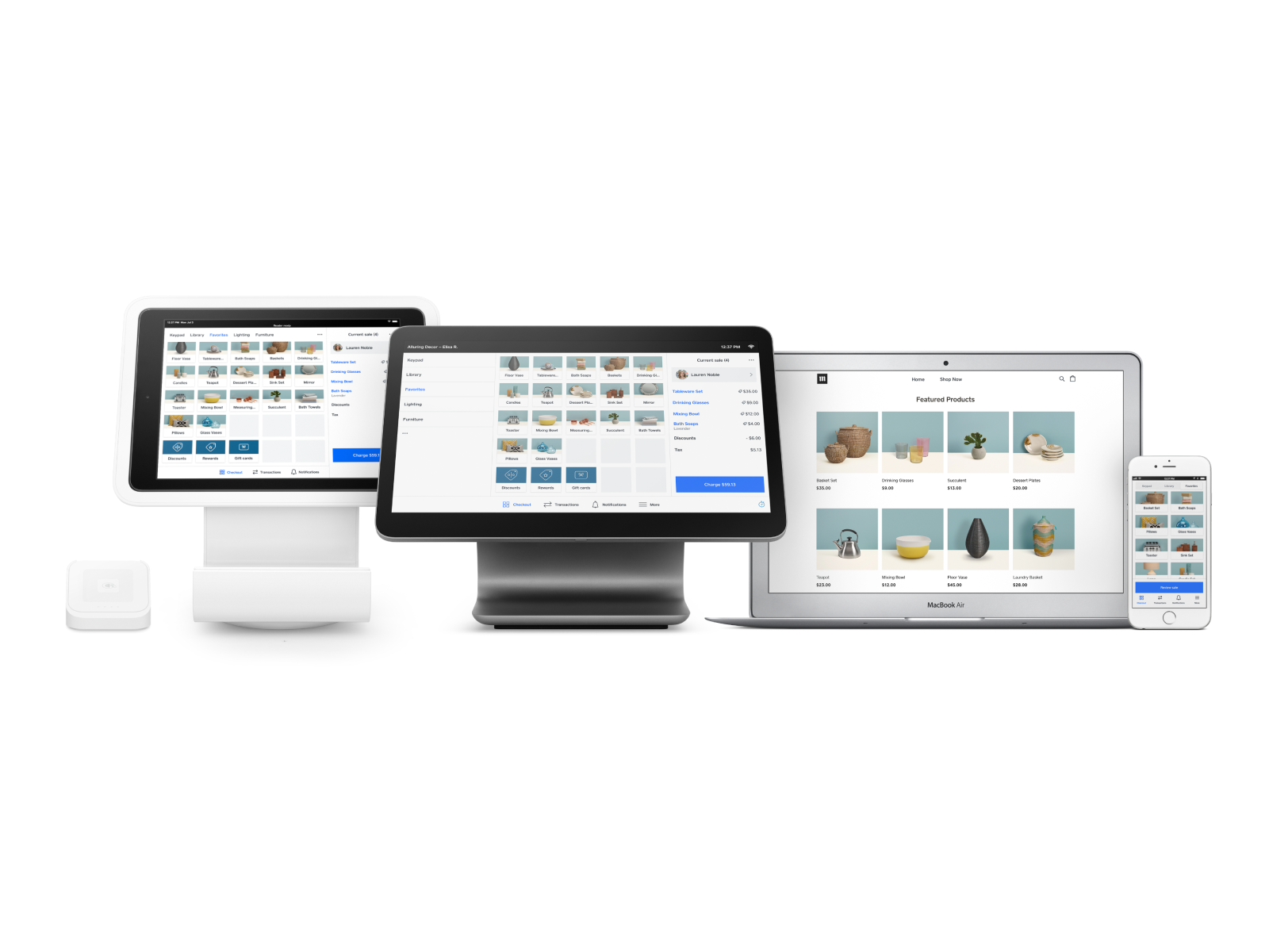 screenshot of Square Point of Sale